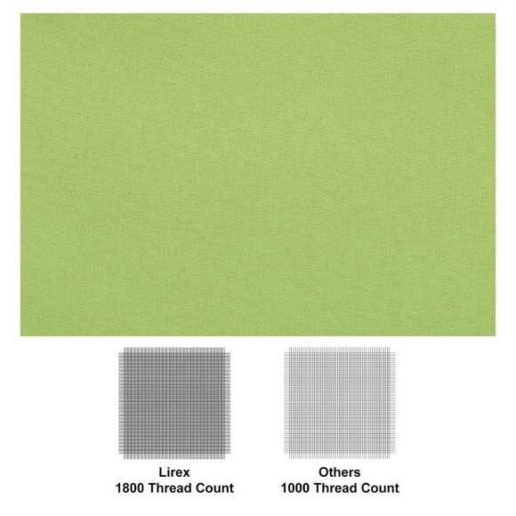 Lirex Flat Sheet Twin Ultra Soft Breathable Brushed 1800 Microfiber Bean Green - Picture 2 of 3